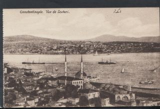 Turkey Postcard - Constantinople - Vue De Scutari Rs14879