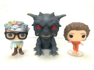 Funko Pop Ghostbusters 3 - Pack The Gate Keeper Zuul Key Master Loose Oob