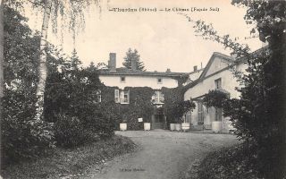 France Thurins (rhone) Le Chateau (facade Sud) Cpa