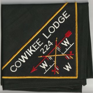 Bsa Oa Cowikee Lodge 224 P2b Neckerchief 1 Per Life
