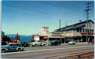 1950s Seattle Wa Postcard Ivar 
