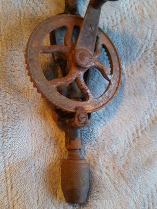 Vintage Keen Kutter E C Simmons Hand Drill antique tool 5
