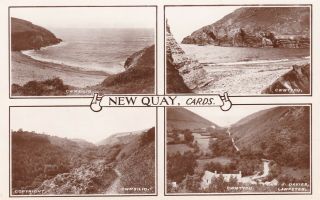 Newquay - Real Photo Multi View By Davies