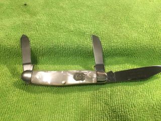 Buck Creek Hand Made Whittler 3 Blade Pocket Knife Solingen Germany 3 1/2 " 1999