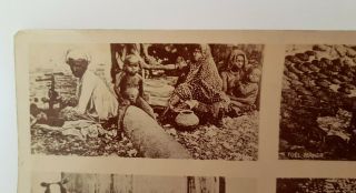 Real Photo India 1920 / 4 Views of Hindu Women & Children - Secunderabad 3