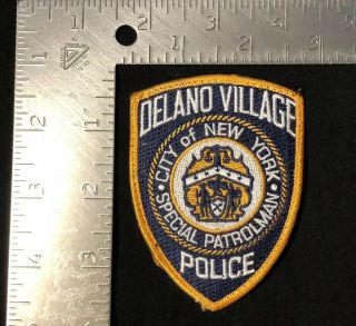 Delano Village,  Harlem,  City Of York Special Patrolman Police Patch