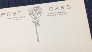 2 “ Rose “Vintage Post Cards - Razorback The Chalet/ War Memorial Albury 3