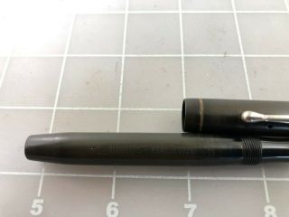 Judd ' s Vintage Soennecken S4 Hard Rubber Button Fill Fountain Pen 4