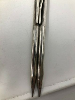 Vintage Cross Sterling Silver Pen & Pencil Set 4