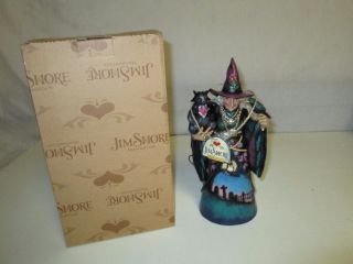 Jim Shore Heartwood Creek Witchful Thinking Cute Witch Figurine W/ Box