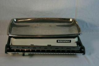 Vintage SOEHNLE 26Lb 12 Kg Sliding Scale Kitchen Baby Hospital Scale German Made 2