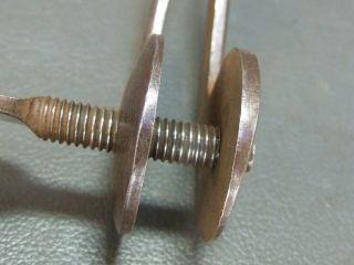 Vintage saddlers screw shoulder vein leather tool by J Dixon 5
