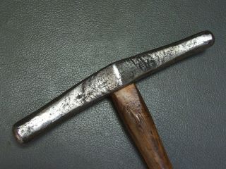 Vintage Unusual Silversmiths Double Curved Hammer Old Tool