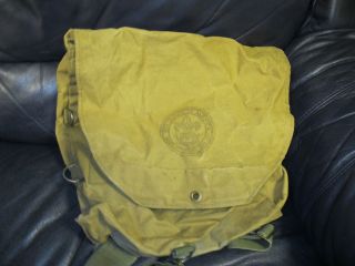 Vintage Boy Scouts Of America 573 Back Pack (haversack)