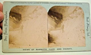 14.  Mammoth Cave,  7,  Kentucky,  Large Format Ben Hains