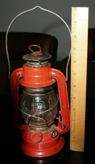 Vintage H - 13 Dietz Comet Red Lantern