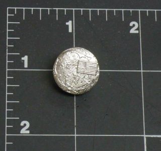 Rare And Highly Desired Grumman Lunar Lander Pin.  Silver Tone