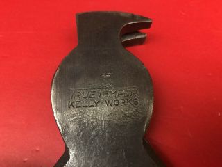 Vintage True Temper Kelly Carpenter ' s Hatchet Broad Axe - Nail Puller Claw 3
