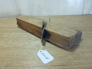 Antique Wooden block Rabbet - type Rounding Edge Plane 3