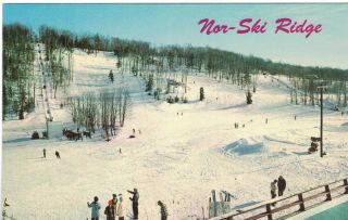 Postcard,  Wisconsin,  Sister Bay,  Door County,  Nor - Ski Ridge