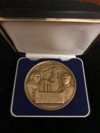 Bronze Medal - Bicentennial Of Catholic Hierarchy In Us 1989 Knights Of Columbus