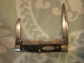 Scarce Case Two Blade Vintage Pocket Pen Knife 6233