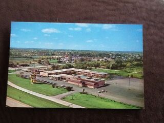 Beloit,  Wi Holiday Inn Aerial View 1960 