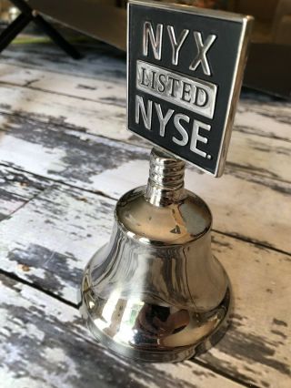 Nyx Nyse Listed Stock Exchange Bell Wall Street