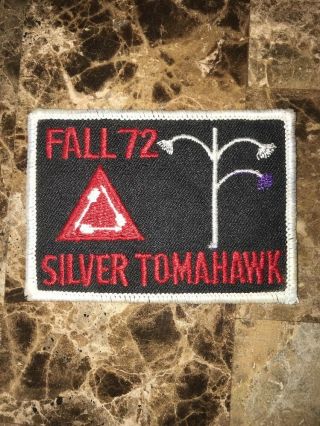 Boy Scout Oa Lodge 80 Silver Tomahawk Fall 1972 Hardest Conclave Eastman 136 67