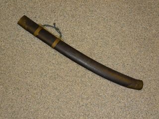 Rare Chinese Dao Sword Scabbard Sheath Only