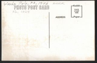 Vintage Postcard Railroad Locomotive NHRR 1029 Woods Hole Mass 2