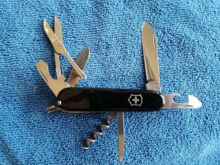 Victorinox Climber Small Swiss Army Knife 84 Mm Rare,  Black,