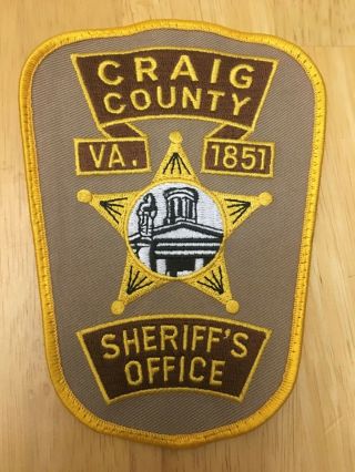 Craig County Sheriff 