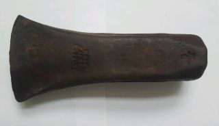 Antique Vintage 6 Lb Splitting Maul Axe Head Woodsman Tool Marked Wood Splitter