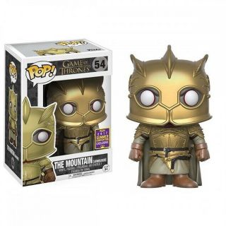 Funko Game Of Thrones Pop The Mountain Exclusive [armored] 