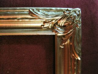 Picture Frame Gold 9 x 12 Antique Early 1900`s 3