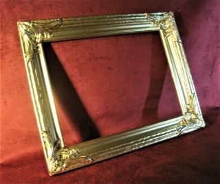 Picture Frame Gold 9 x 12 Antique Early 1900`s 4