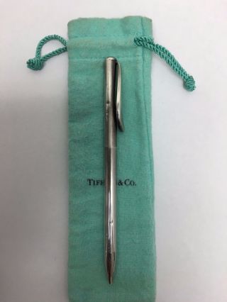 Sterling Silver Pen Tiffany & Co.  Elsa Peretti Teardrop Ball Point Pen 2