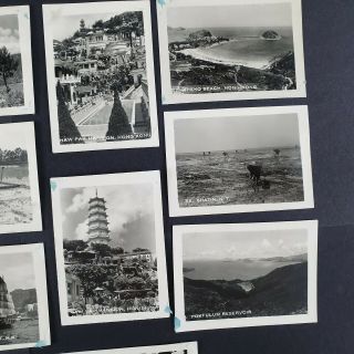 13 Early Vintage Snapshot Photos of Hong Kong - farms - Junk boat - Beach - Hotel 3
