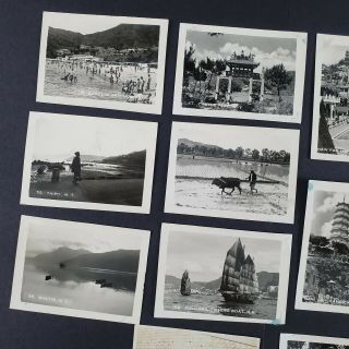 13 Early Vintage Snapshot Photos of Hong Kong - farms - Junk boat - Beach - Hotel 4