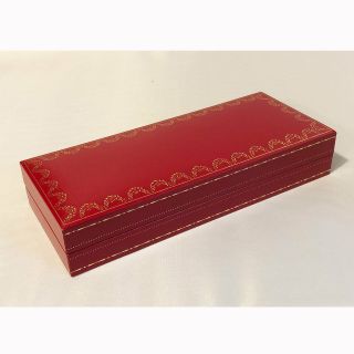 Cartier | Iconic Red Leather Presentation Box For The Stylo Diablo Ballpoint Pen