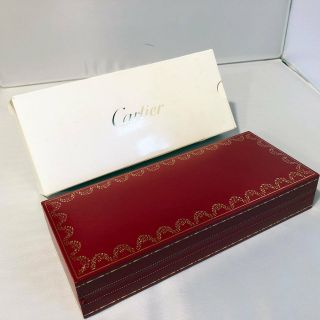 CARTIER | Iconic Red Leather Presentation Box For the Stylo Diablo Ballpoint Pen 3