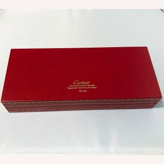 CARTIER | Iconic Red Leather Presentation Box For the Stylo Diablo Ballpoint Pen 5
