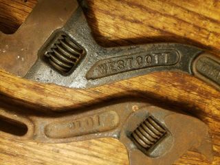The Keystone Mfg Co - Wescott - No.  80 10 " Adjustable " S " Wrench /1 Unmarked