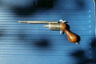 Victorian Propelling Pencil Toy Gun Pistol Or Revolver Wood Handle