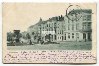 Zutphen - Stationsplein - 1900 Netherlands Postcard