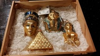 Polonaise By Komozja Egyptian Boxed Ornament Set