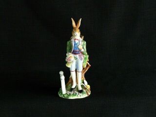 Fitz & Floyd Old World Rabbits Male Candlestick Holder Retired 10 3/4 " Tall