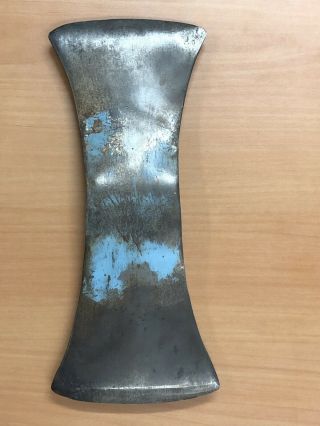 Vintage Double Bit Axe Head Weighs 3 - 1/2 Pounds