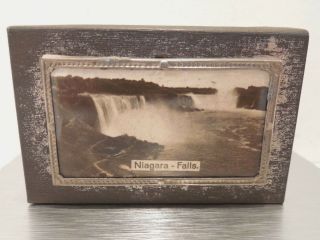 Ca 1900 - 1910 - Real Photograph - Niagara Falls - Souvenir - Matchbox - Holder